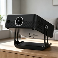 Proyector Inteligente Android 13 1080P Más Vendido, Proyector LCD para Cine en Casa, 300ANSI HD, Enfoque Automático, WIFI, BT, Chip Allwinner