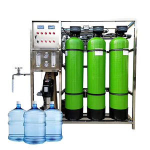 Usine de dessalement 500L/H, système d'osmose inverse, machine de purification d'<span class=keywords><strong>eau</strong></span> domestique et commerciale, pompe PLC, membrane RO, vente mobile - Product Image 1