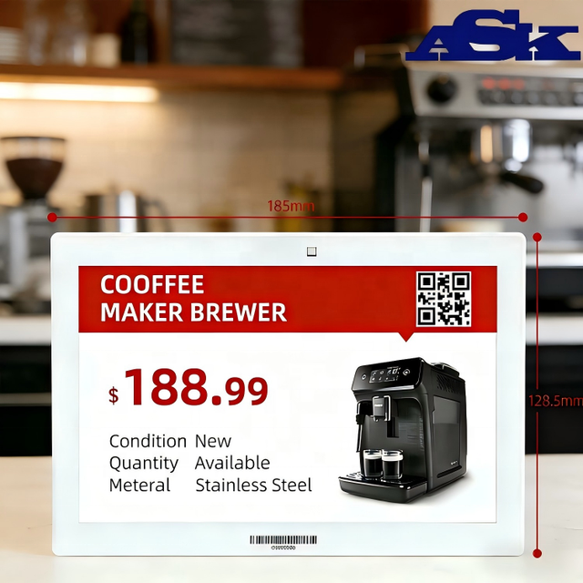Smart E Ink ESL Digital Shelf Label | 3-Color Price Tag Display | Bistable Low Power E-Paper for Retail