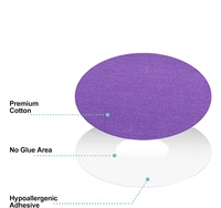 Alnlike CGM07 Offre Spéciale Patchs Adhésifs Pré-découpés Unisexe Imperméables Colorés Respirants Hypoallergéniques en Tissu Élastique CE