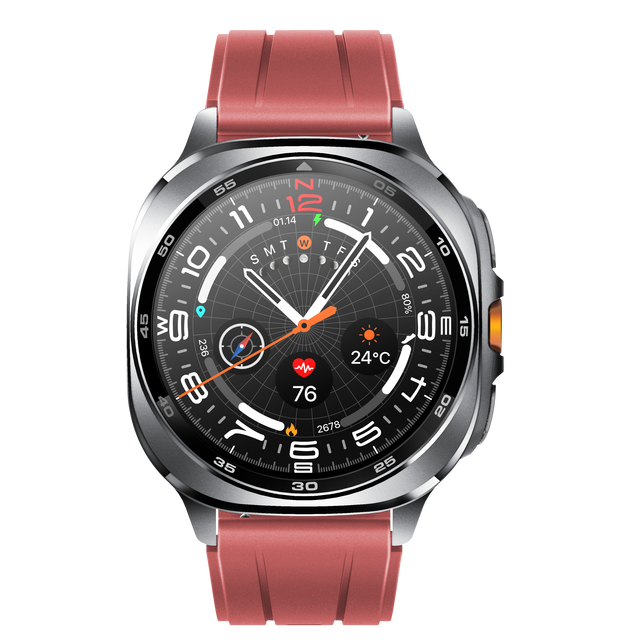 TS400 GPS Positioning Trajectory Smart Watches Full Screen Touch 1.43 Inch AMOLED Large Screen High Resolution BT Calling