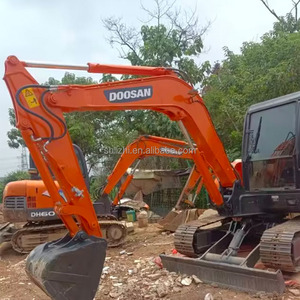 Moteur d'occasion 100% coréen pour excavatrice DH60-7, modèle 2019, poids opérationnel 6 tonnes, pompe moteur, prix bas, 95% neuf - Product Image 4