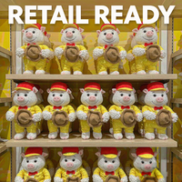 Jouets en peluche personnalisés pour ferme OEM ODM, animaux en peluche cochon vache, vente en gros, cadeau pour enfants