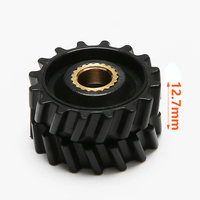 Poulie de moteur de porte Fermator PMVC à double denture, courroie à chevrons, pince pour opérateur de porte d'ascenseur, pièces de rechange pour ascenseur