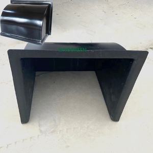 벽 산 공기 인레트 섬유유리 벽 팬 두건 가혹한 날씨 및 가혹한 바람에 대하여 날씨 두건! - Product Image 4