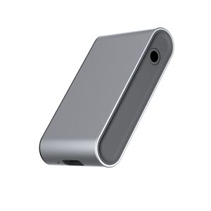 AGETUNR J36 3,5mm AUX Metal adaptador Puerto reproductor coche Bluetooth receptor micrófono incorporado manos libres llamada Universal tipo-C Dual Link - Product Image 1