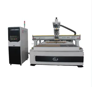 Fast Speed 1325 CNC router 4 axis single head ATC cnc router in ATC woodworking machine