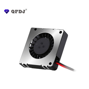 QFDJ 30x30x10 มม. 5V พัดลมกังหันขนาดเล็ก 2 พินสำหรับระบายความร้อนฮาร์ดไดรฟ์มือถือ - Product Image 1
