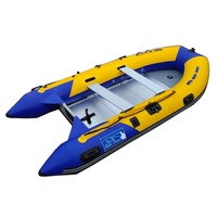 Bateau pneumatique de pêche CE 2026 pour 6 personnes, 12 pieds, bateau rapide