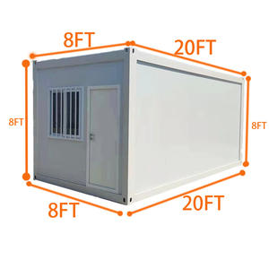 Casa Modular Pequeña Sumergida en Agua el Plano a Año Caja <span class=keywords><strong>50m2</strong></span> Granja 4 Prefabricada 40ft 2 E 10 Casa Modular Pequeña - Product Image 3