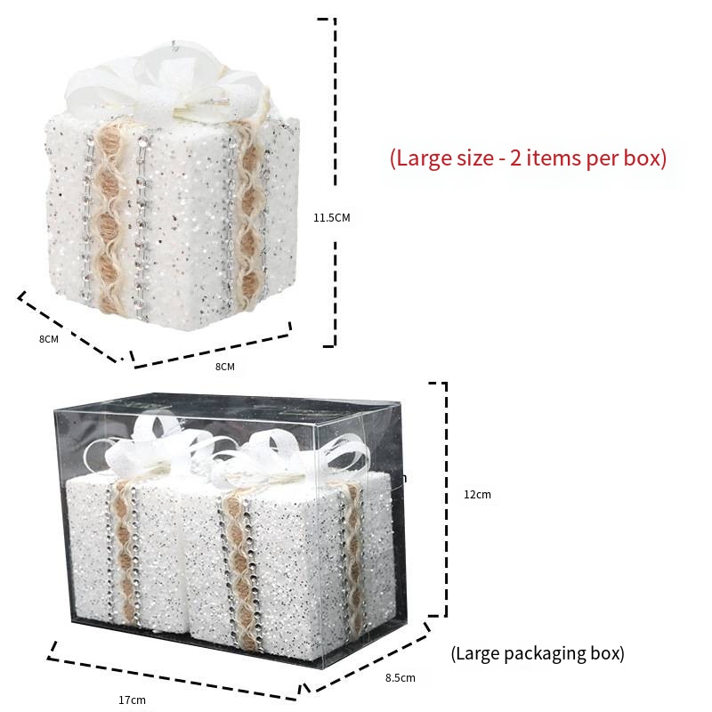 Dentelle Large Blanc Lot de 2