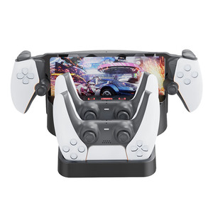 Estación de carga SYYTECH <span class=keywords><strong>3</strong></span> en 1 para soporte de cargador de controlador de consola PS5 <span class=keywords><strong>PSP</strong></span> - Product Image 6