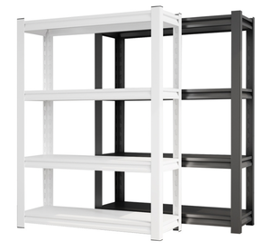 Venta al por mayor Supermercado Garaje Protección contra la corrosión Estantería de metal Ahorre <span class=keywords><strong>espacio</strong></span> Apilamiento Taller Estante de almacenamiento - Product Image 2