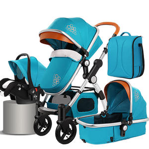 Poussette 3 en 1 de haute qualité pour bébé, avec chariot confortable, nouvelle collection - Product Image 4