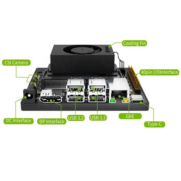 NVIDIA Jetson Orin Nano Developer Kit for AI Robots & Drones, OEM