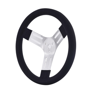 Voiture de course automobile universelle 3 boulons <span class=keywords><strong>13</strong></span> "volant en aluminium à 3 trous avec rayons polis Style de course - Product Image 2