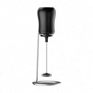 Rechargeable Milk Frother With Stand Coffee Mixer Milk Foam <b>Maker</b> Handheld Automatic Electric Milk Frother - Product Image 1