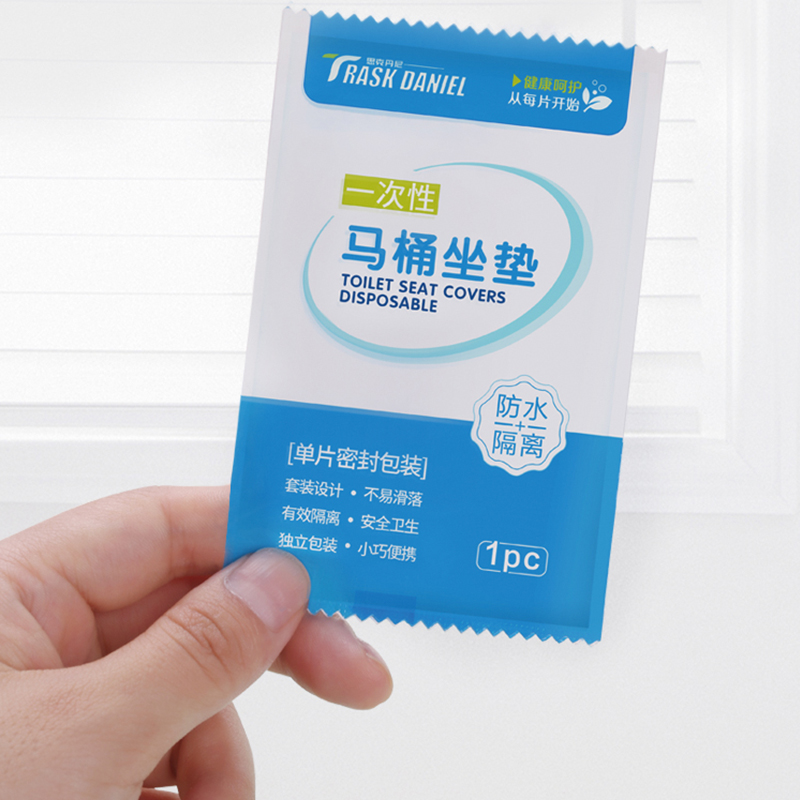 Одноразовые чехлы на сиденья унитаза для бизнеса и путешествий
