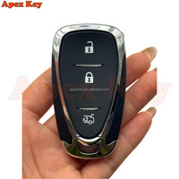 Clé de voiture à distance à 2/3 boutons, déverrouillée par puce 4A, 433 MHz, avec fonction de proximité, pour Chevrolet Orlando JM Trax Tracker