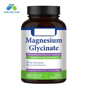 Paquet OEM de soutien de santé pour la relaxation musculaire et un sommeil réparateur Capsules de <span class=keywords><strong>magnésium</strong></span> Glycinate <span class=keywords><strong>Mag</strong></span> Capsules - Product Image 2