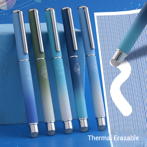 Набор термочувствительных ручек для каллиграфии: стилусы из нержавеющей стали EF, милые стираемые ручки для девочек - Product Image 2