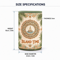 Porte-canettes isotherme en néoprène de 5 mm d'épaisseur avec logo personnalisé pour canettes de bière de 12 oz