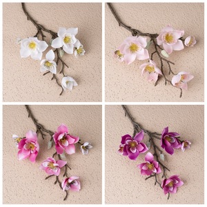 ดอกแมกโนเลียประดิษฐ์ Franlica รุ่น YC1025 สีขาว ชมพูอ่อน ชมพูเข้ม สำหรับตกแต่งบ้าน ตกแต่งงานแต่งงาน - Product Image 3