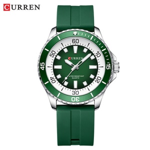 Montre-bracelet à quartz pour homme CURREN 8448, grand cadran de 44 mm, sportive, étanche, simple, avec aiguilles lumineuses - Product Image 1