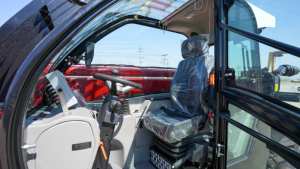 China Shandong Heracles TR730 Mini manipulador telescópico 7 Metros 3 toneladas de capacidad para ingeniería Construcción Mini cargador - Product Image 3