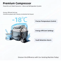 Máquina Expendedora de Carne de Res Congelada y Mariscos con Sistema de Refrigeración Inteligente, Eficiente y Confiable
