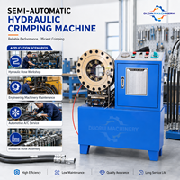 Machine à sertir les flexibles de frein, les flexibles de climatisation, les flexibles hydrauliques pour l'entretien automobile et la réfrigération, matériel d'atelier et d'usine