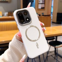 Nouvelle coque de téléphone magnétique antichoc en silicone rigide avec effet cuir PU pour OnePlus 15 13 15T 15R 13R Nord CE 6