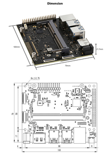 Placa Portadora Mini YC-N1902 de Portworld para NVIDIA Orin Nano 4G/8G y Orin NX 8G/16G - Product Image 4
