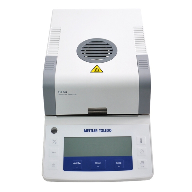 METTLERTOLEDO HE53 Food Medicine Feed Grain Water Content Moisture Balance Analyzer Halogen Moisture Meter