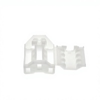 Prise d'alimentation en forme de T à trois broches et trois pôles en PBT blanc de marque ZX, avec cadre interne moulé par injection AC