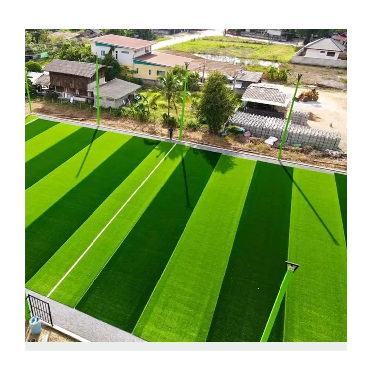 Fútbol sintético impermeable de la cancha del deporte Gazon hierba artificial sintética Sintetico De Futbol