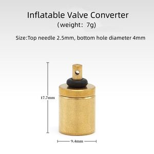 户外野营便携式铜质气体加注适配器炉具连接器气瓶气罐燃烧器远足用充气丁烷罐 - Product Image 5