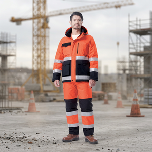 Hi-Visibility <b>Waterproof</b> Reflective Construction <b>Work</b> Pants | T-BUC TBS-5032P OEM/ODM Korean Brand - Product Image 5