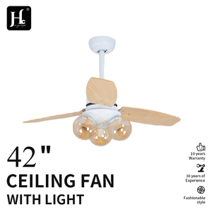 Ventilateur de plafond DC avec technologie de ventilation, LED à intensité variable, pales en contreplaqué, ventilateur de plafond moderne avec éclairage et télécommande, vente en gros - Product Image 2