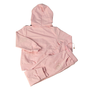 Tuta sportiva per ragazze a maniche lunghe Casual felpa con cappuccio di Terry francese per ragazzi per l'autunno e l'inverno età 6 + anni - Product Image 6