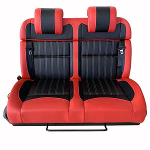 Asiento Cama Multifuncional de Lujo para <span class=keywords><strong>Camper</strong></span> Van, Diseño Nuevo, Modificado Profesionalmente, Impermeable, de Microfibra y Cuero, con 3 Puntos de Anclaje - Product Image 2
