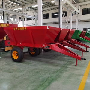 Esparcidor de fertilizantes con ruedas, esparcidor de fertilizantes con ruedas autopropulsadas, vehículo de alimentación agrícola de alta calidad totalmente automático - Product Image 4