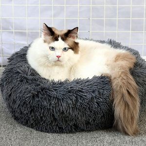Faux Fur Ultra Soft Washable Solid Pattern Fluffy Cat & Dog Bed Eco-Friendly <b>Sofa</b> Luxury Pet Bed with Heating - Product Image 3