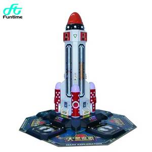 <span class=keywords><strong>Machine</strong></span> d'arcade interactive de récompense de billets sur <span class=keywords><strong>le</strong></span> thème de l'exploration martienne, 4 joueurs, <span class=keywords><strong>à</strong></span> monnayeur, avec jeu de marche sur fusée et système énergétique - Product Image 1