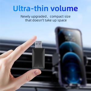 Portable Wireless <strong>USB</strong> Adapter Supports Carplay and Android Auto Car Box WiFi6 Bluetooth 5.0 <strong>Dongle</strong>