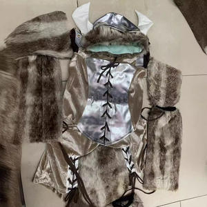 Européen et Américain Adulte Dames Halloween Viking Uniforme Cosplay Cosplay Femme Taureau Diable Performance Costume - Product Image 5