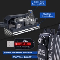 Lightning Speed-Servo de aire Digital sin escobillas para aviones de 30 tamaños, programable, A81BHP HV, 23KG, 0,052sec