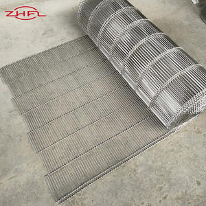 Malla de alambre tejida de acero inoxidable para cinta transportadora, tela de alambre de tejido liso, grado alimenticio, para secado, transferencia, corte, soldadura y doblado - Product Image 4