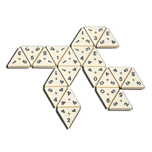 Khối <span class=keywords><strong>Domino</strong></span> Hình Tam Giác Bằng Nhựa Bộ Trò Chơi <span class=keywords><strong>Domino</strong></span> Hình Kim Tự Tháp Du Lịch - Product Image 6