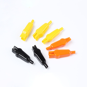 Petites embouts en vinyle, mini-capsules en PVC pour extrémités de fils et câbles, isolation électrique et <span class=keywords><strong>protection</strong></span> contre la poussière, noir et rouge - Product Image 4
